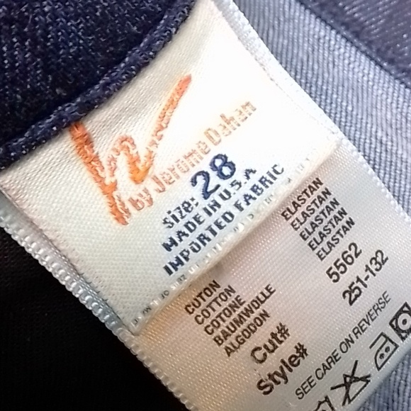 Citizens of Humanity High Rise Wide Leg Hutton Stretch Size 28 Dark Blue - Picture 8 of 9